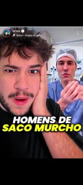 Homens de saco murcho #bruninzor #brino #viral #saco #cirurgiaplastica