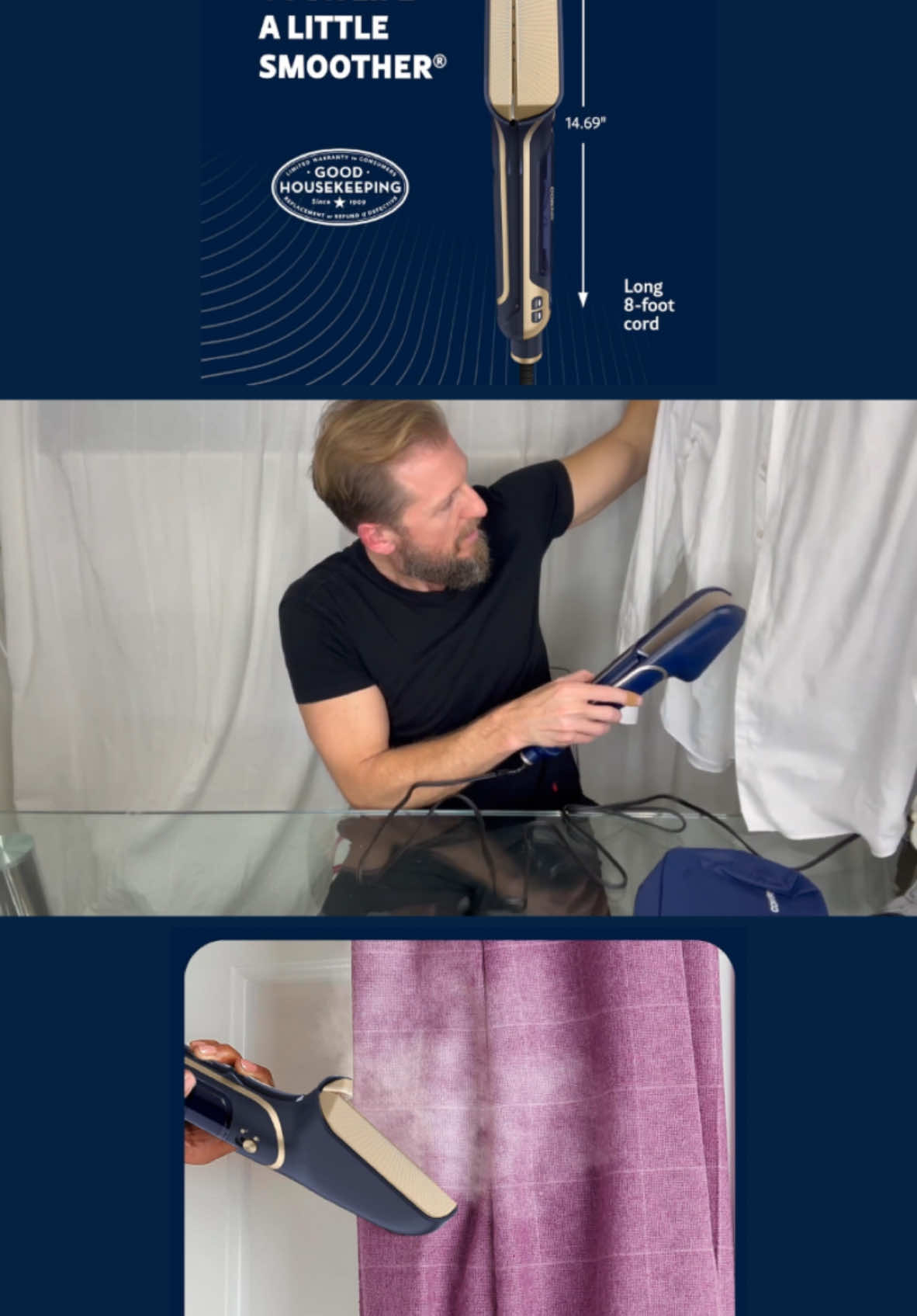 Look fresh for 2025 with a 3 in 1 solution with bonus fabric shaver and extra water tank. Find the SteamStylist Garment Steamer @Amazon  Shop Here- https://nam10.safelinks.protection.outlook.com/?url=https%3A%2F%2Fwww.amazon.com%2FConair-Stylist-Fabric-Shaver-Storage%2Fdp%2FB0DF45GLQP%2Fref%3Dsr_1_70%3Ftag%3Dbitemybunvideo-20%26crid%3D2UT2IK30BC2Y1%26dib%3DeyJ2IjoiMSJ9.k4rl7m4RjwozUlFigUNEyWQvziI9_w5xqAYdSVxFw9jLZXToBuli7owNoShbR-ZUn1njcLTcgPAlcvBS2rm0QyL4AVRBJLzA073IBT77NsDSo1KwHwP85KXREUgyyejFM1H4G_aqKkmfzRravgtiSafiUsiUMgGXYvbTnFw8Pz0jETmwWhIJvUxm_eXIrikESncNUTedL0j8XpCf78wqnyD9bAvY6eRgwXEBPkZzseI.TmUH_QpWvEi_jE37ET0VT1-XX7VhI7raQhVA7qtcado%26dib_tag%3Dse%26keywords%3Dclothes%2Biron%26qid%3D1731317620%26sprefix%3Dclothes%2Biro%252Caps%252C200%26sr%3D8-70%26th%3D1%26geniuslink%3Dtrue&data=05%7C02%7CLisa_Boyne%40conair.com%7C38dd54bf090340f4006d08dd2f407de2%7Cbc35c73df6594245a263f02518fa8674%7C0%7C0%7C638718676230427081%7CUnknown%7CTWFpbGZsb3d8eyJFbXB0eU1hcGkiOnRydWUsIlYiOiIwLjAuMDAwMCIsIlAiOiJXaW4zMiIsIkFOIjoiTWFpbCIsIldUIjoyfQ%3D%3D%7C0%7C%7C%7C&sdata=3E5qOBCLAOHjOOCE0NXsDZvCjj4Qhe80t%2FcfgHA6wxs%3D&reserved=0      Review by ToolsDoctor @YouTube    #garmentsteamer #conair #conairsteamer #garmentcare 