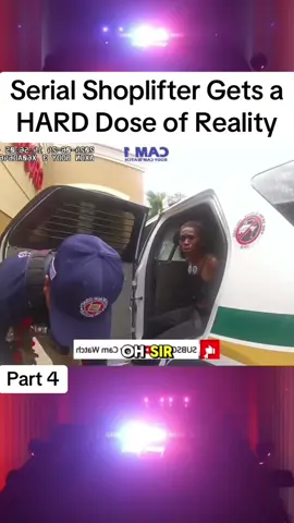 Serial Shoplifter Gets a HARD Dose of Reality #cops #police #copsusa🚔🇺🇸 #policeofficer #foryou 