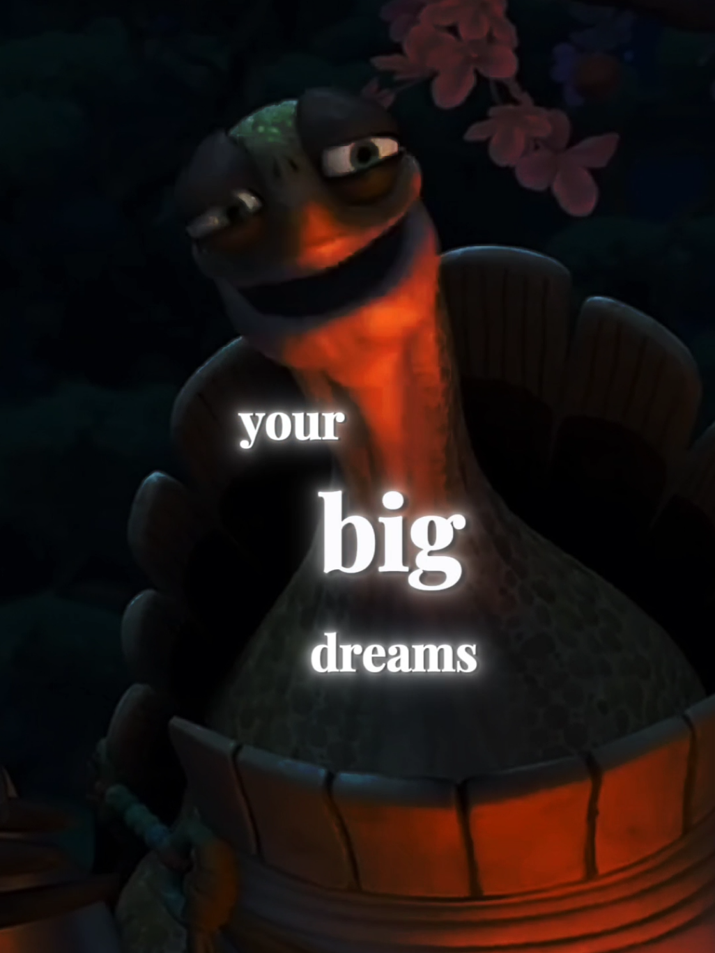 Master Oogway never shared your big dreams  .  .  .  #oogwaymindset #oogwayquotes #oogway #motivation #mindsetmotivation #big #dreams #motivationalquotes #usatiktok #usa🇺🇸 