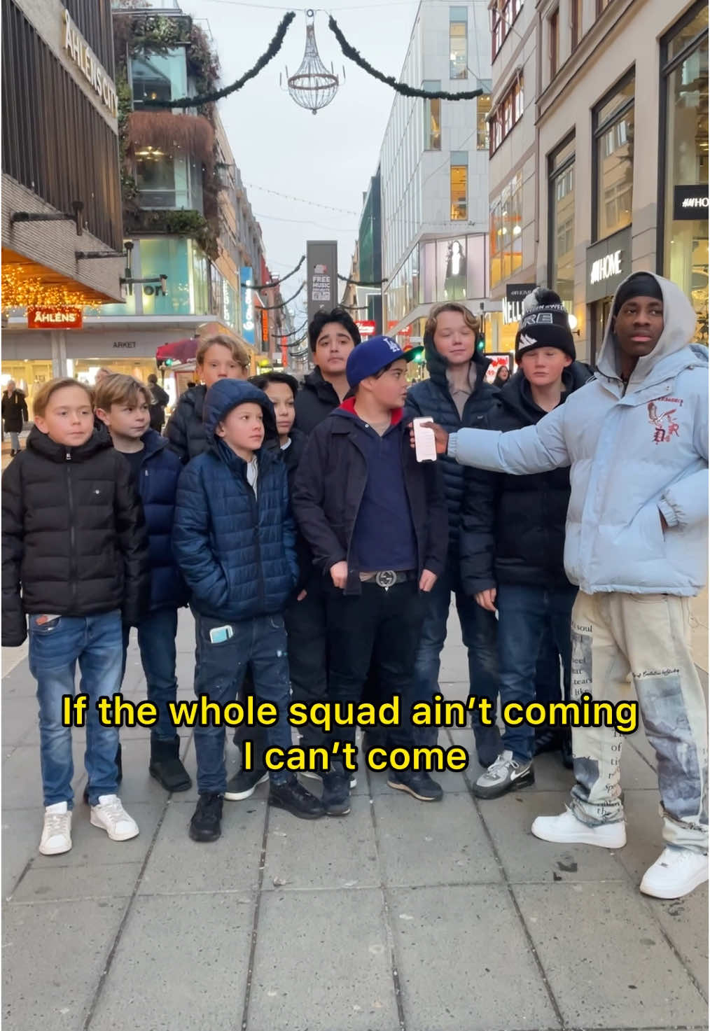 “If whole squad can’t come, can’t also” #fyp #nduru #swden🇸🇪 