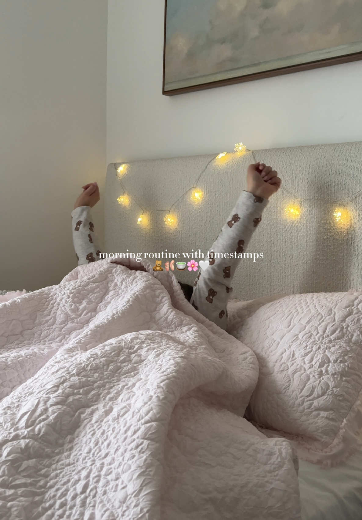 morning routine with timestamps 🧸🩰🍵🌸🤍 #morningroutine #morningvibes #morningvlog #morningmatcha #morningskincare #morningpilates #pilates #SelfCare #motivation  @hollister @owalalife @Gisou @rhode skin @Drunk Elephant @Glow Recipe @Caudalie @Amazon @Sol de Janeiro @weckjars 