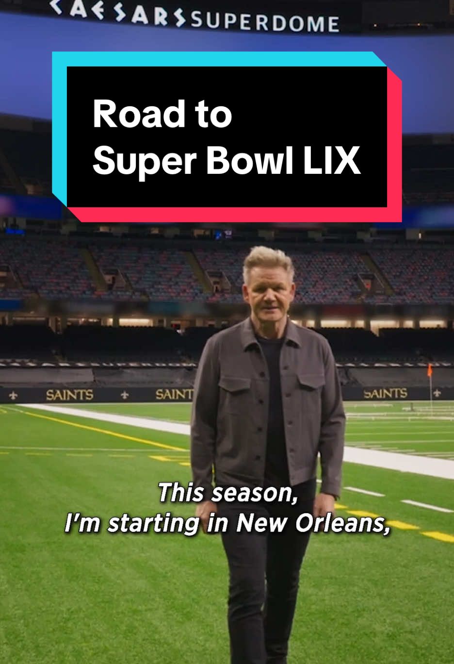 Bring it on. 🥳💪 Catch the #KitchenNightmares: Road to Super Bowl LIX premiere tonight on FOX, next day on @hulu! #GordonRamsay #SuperBowl #NewOrleans 