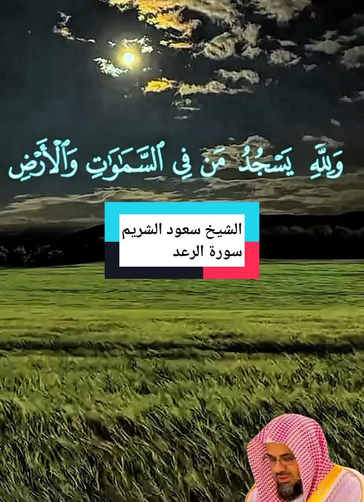 تلاوة خاشعة للقران الكريم بصوت الشيخ سعود الشريم  سورة الرعد  #quran #قران #سعود_الشريم #سورة_الرعد #ارح_سمعك_بالقران #تلاوة_خاشعة #راحة_نفسية #tutorial 