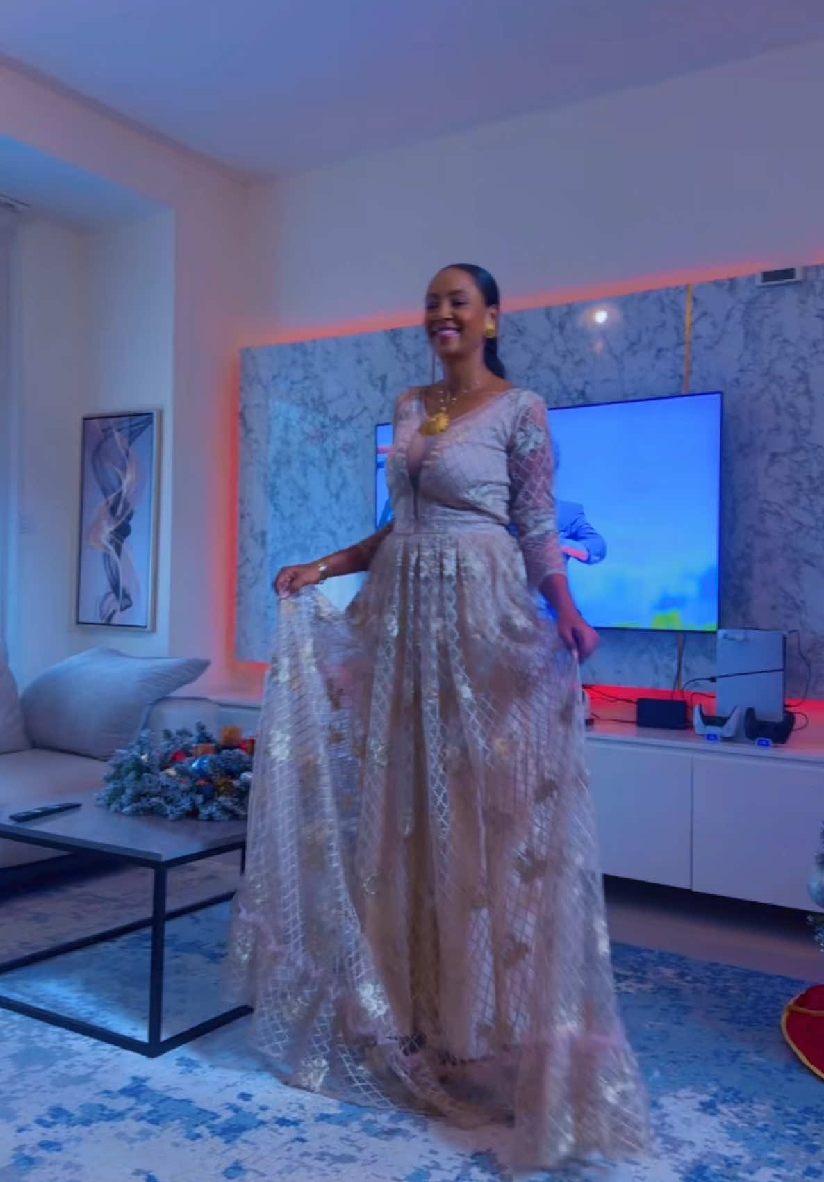 Ruhus Awdamet #rosabellachiffon #habesha👑 #eritreanqueen🇪🇷 #habeshastyel #chiffonstyles #ethiopiantraditionaldress #eritreantraditionalcloths #chiffon 