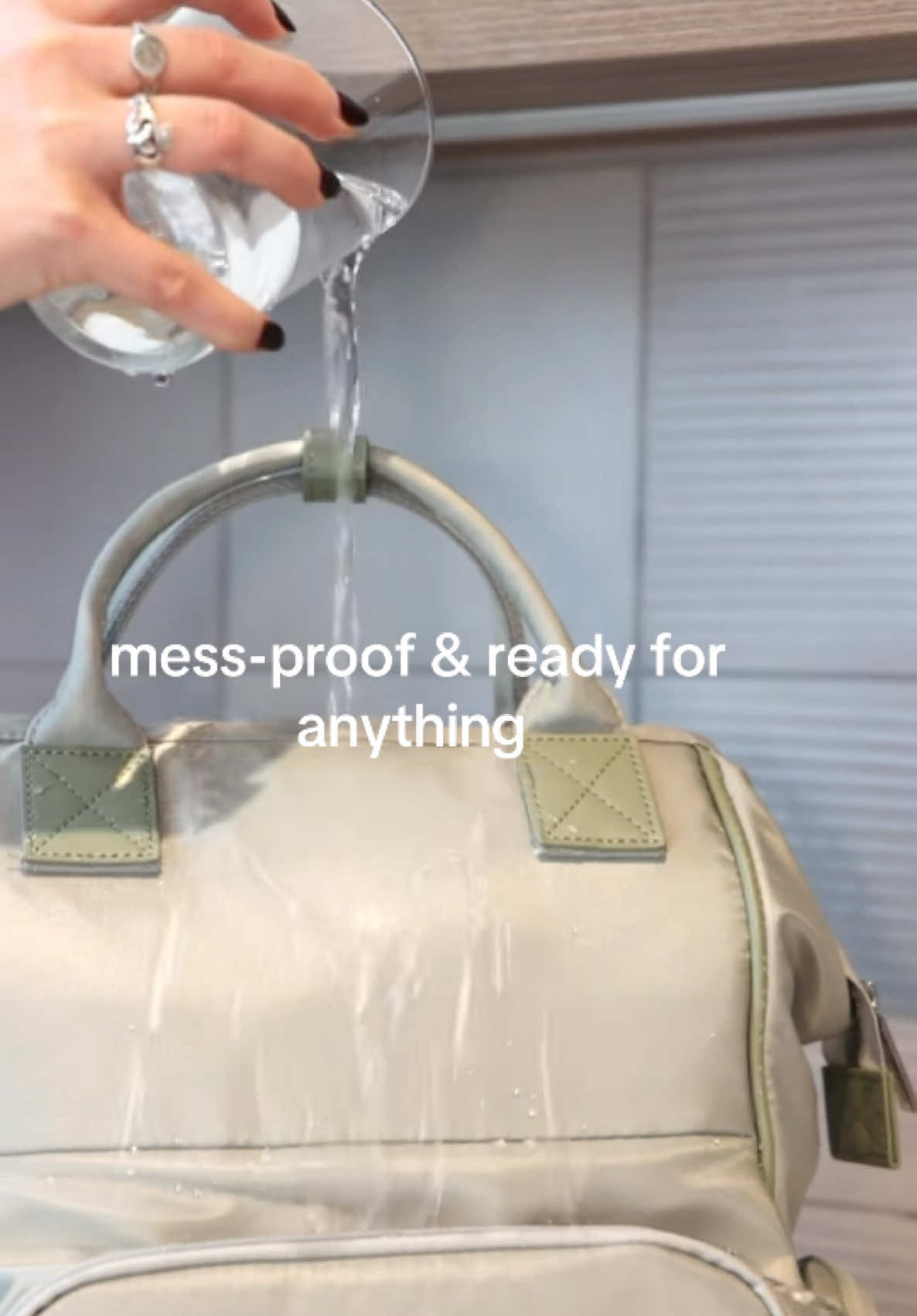 Say goodbye to mess and hello to easy cleanup with the augustnoa Diaper Bag! Whether it’s juice, water, or apple sauce, this bag handles it all—just wipe it away and keep going. Designed to be water-resistant and stylish, it’s the perfect blend of form and function. Who says a diaper bag can’t handle life’s little spills? #augustnoa #DiaperBag #BestDiaperBag #ChicDiaperBag #WaterResistant #ParentingWin #MomLife #DiaperBagEssentials #StylishMom #ParentingMadeEasy #momapproved 