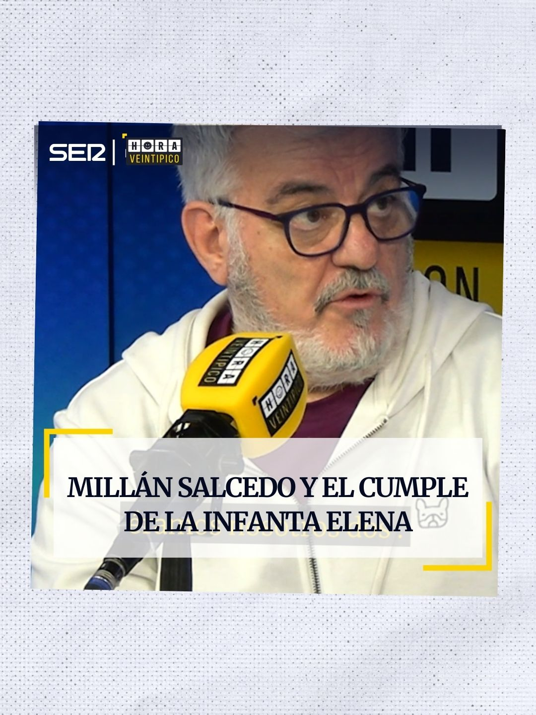 Esta es la historia de #MillanSalcedo en el cumpleaños de la #InfantaElena