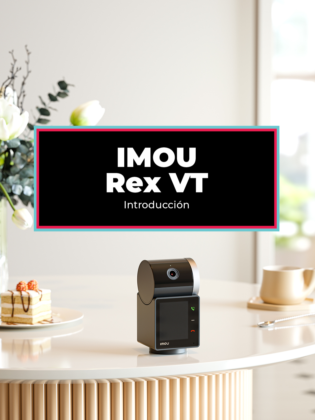 IMOU REX VT ¡Saluda a una seguridad y tranquilidad incomparables con la cámara inteligente Rex VT! 🎥🔐 Con una impresionante capacidad de monitoreo en vivo de 5 MP/3K, disfruta de imágenes nítidas en 3K QHD para una vista detallada de cada rincón de tu hogar. 🌐✨ ¡360 grados de protección! 🔄 La función de giro panorámico de 0355° e inclinación de 090° garantiza una cobertura completa, ¡sin dejar ningún rincón sin revisar! 🚨👁️‍🗨️ 👀 Vigila tu espacio sin esfuerzo con la detección de personas y mascotas, que encuentra rápidamente eventos en las imágenes y te envía notificaciones instantáneas. Rex VT mantiene alejados a los visitantes no deseados de forma activa con su sirena incorporada. 🚫👤🚨