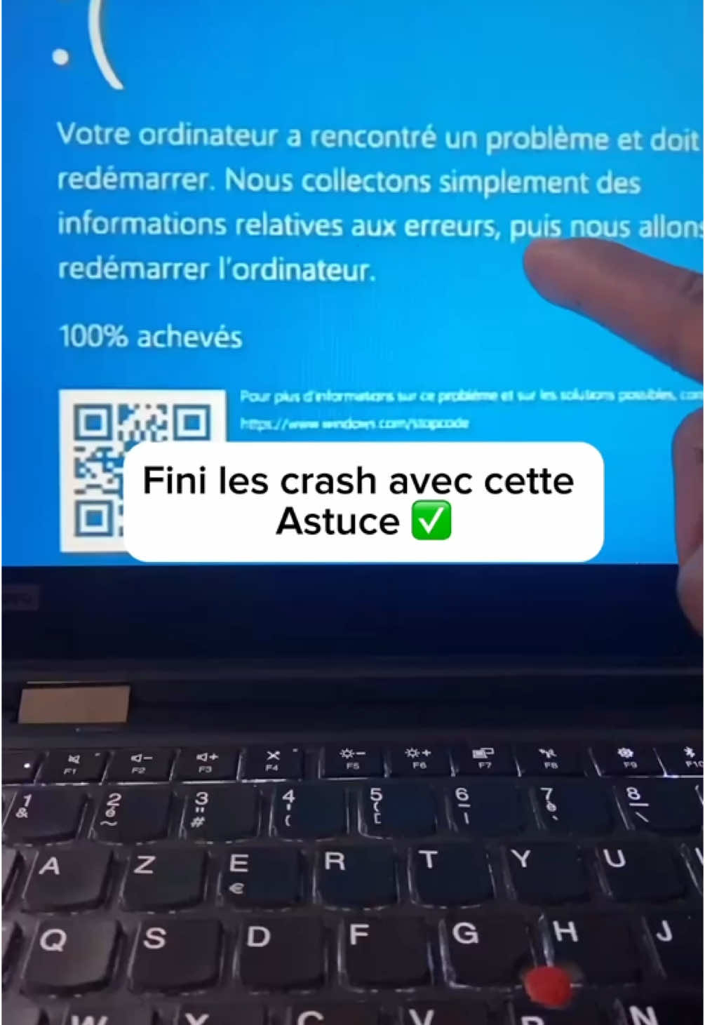 Ton pc ne va plus crash avec cette astuce ! #informatique #astucepc #windows #astuce 