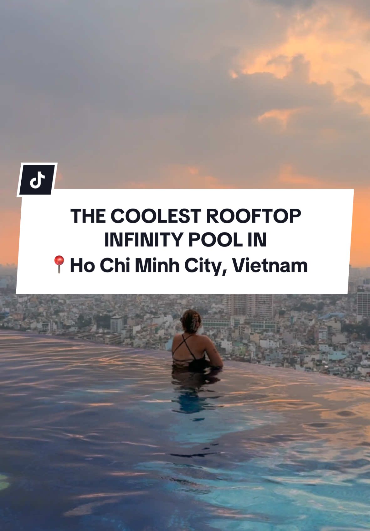 THE BEST ROOFTOP INFINITY POOL IN VIETNAM 🏊‍♀️🌅 details at the end of the video 📍💸 #lifeineveryplace #lifeinvietnam #hochiminhcity #vietnam #hochiminh #hochiminhvietnam #rooftopinfinitypool #infinitypool #whattodoinhochiminh #wheretogoinasia #hochiminhcitypool #saigonpool #asialife #asiatravel #travelwithme #uniqueexperiences #whattodoincambodia  #backpacking #southeastasia #southeastasiatravel #southeastasiabackpacker #southeastasianfood #bestthingstodotravelling 