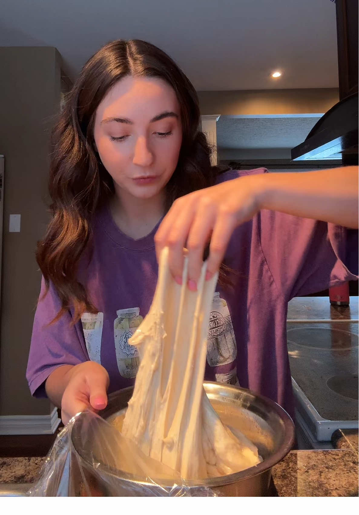 Replying to @Ruth so much better!  #foccacia #breadmaking #homemaker #sahm #inthekitchen #cookwithme #bread #learning 