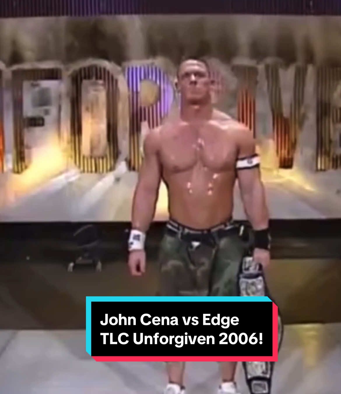 John Cena vs Edge TLC Unforgiven 2006! (2006) #johncena #edgewwe #unforgiven2006 #ruthlessaggressionera #wwethrowback #wweflashback 