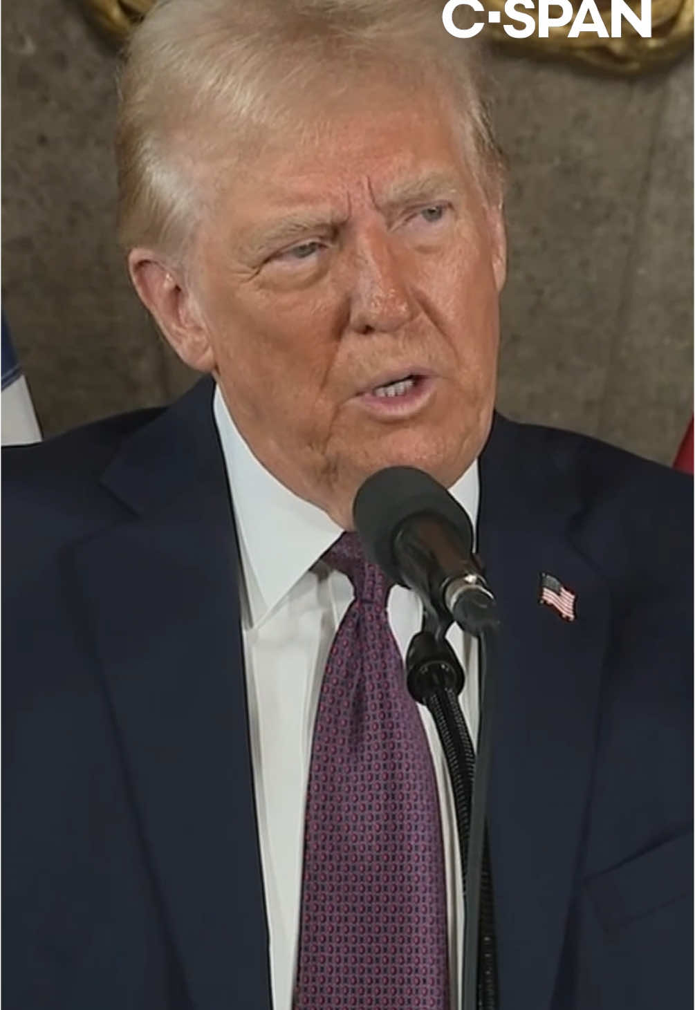 President-elect Trump on Tuesday refused to rule out using military or economic coercion to secure U.S. control of Greenland and the Panama Canal.   “No, I can’t assure you on either of those two. But I can say this, we need them for economic security,” the president-elect told reporters during a press conference at Mar-a-Lago.   Greenland, with a population of 57,000, is a fully autonomous territory of the Kingdom of Denmark. It has oil, natural gas and mineral resources but its economy is reliant on fishing and subsidies from Denmark.   The president-elect expressed interest in buying Greenland during his first term but was quickly rebuffed by Danish leaders.   The U.S. previously controlled the Panama Canal until it was handed over to the Panamanian government in 1999. The country’s president, Jose Paul Mulino, has previously rejected the notion of giving it back to the U.S.   At the same press conference, President-elect Trump reiterated his interest in making Canada a U.S. state and for renaming the Gulf of Mexico as the “Gulf of America.”   Watch more at c-span.org #trump #greenland #panamacanal #cspan 