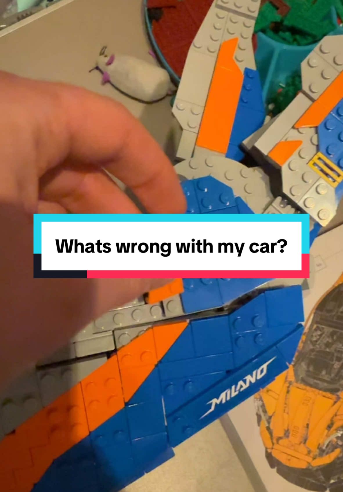 What’s wrong with my car? #lego #legotok #legotiktok #legocreator #afol 