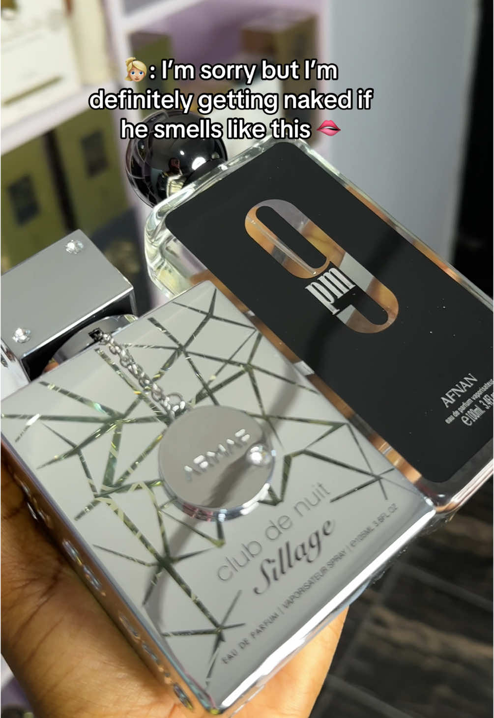 Let him know sis🙈 CLUB DE NUIT SILLAGE x 9PM The perfect combo to get her obsessedddddd!😌 Combo price: 105,000✅ #perfumereels #perfumevendorinbenincity #perfumevendorinlagos #perfumerecommendations #perfumecombo #perfumecombos #perfumeformen #maleperfume 