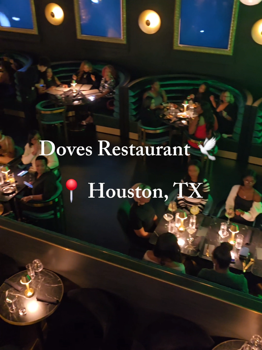 ✨ A cozy gem in Houston that knows how to turn up the charm! Dove may be small, but the vibe is larger than life—great service, incredible drinks, and food that hits all the right notes. 🍸🍽️ The real showstopper? A sultry burlesque performance that took the night to another level!  💃 If you’re looking for a unique dining experience with flair and flavor, this spot won’t disappoint. Pro tip: make a reservation to secure your seat at this intimate hideaway. #dovehouston  #foodieadventures  #HoustonEats #burlesquevibes  #hiddengem  #CocktailsAndVibe  #travelwithme 