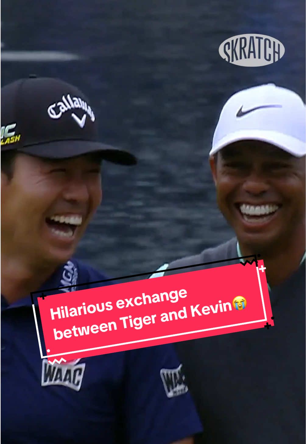 When Tiger imitated Kevin Na’s signature move 😭😭 #tigertuesday #PGATOUR #sports #funny #tigerwoods 