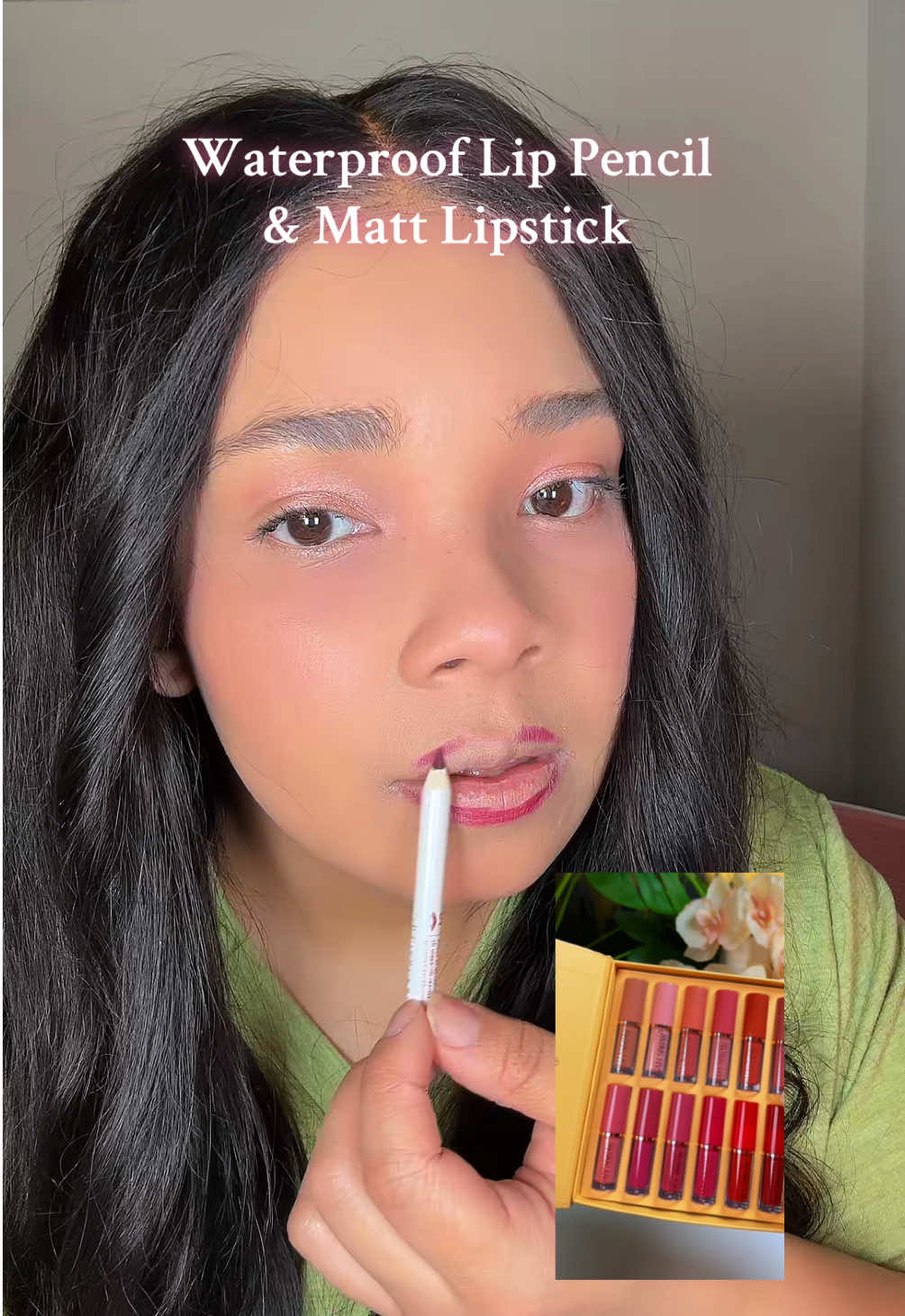 #makeup #mattelipstick #lipliner 