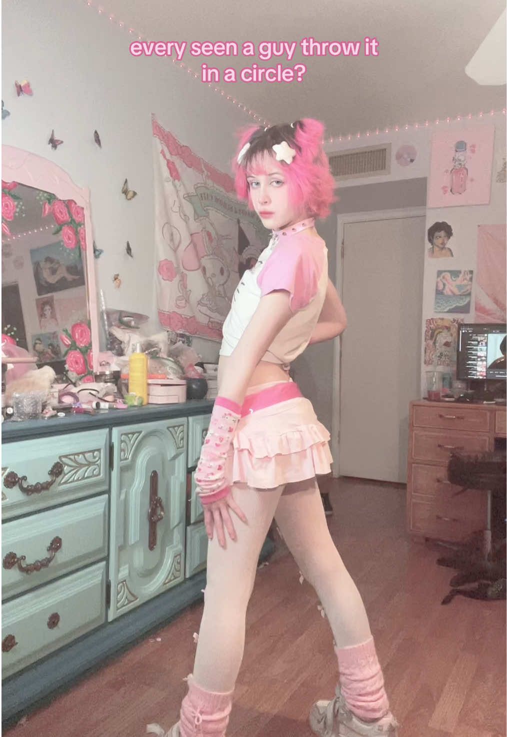 yall wanted the real attempt i tried me best🫣 #femboy #fyp #femboytiktok #pink #kawaii #strawberry #fypシ #femboyfriday 