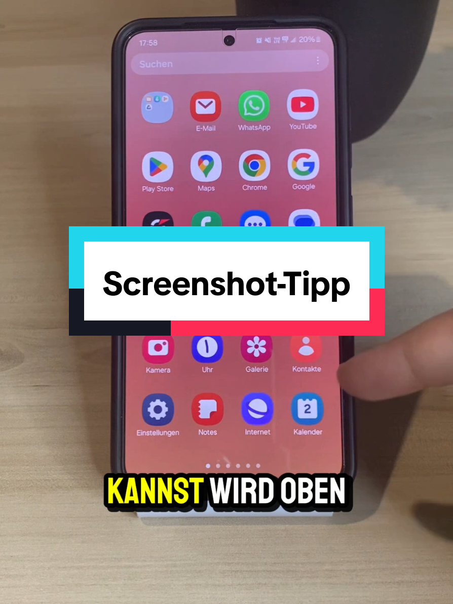 Ich präsentiere Ihnen einen tollen Tipp für Ihre Screenshots ! 🚀 #android #tricks #androidhacks #tipp #samsung 