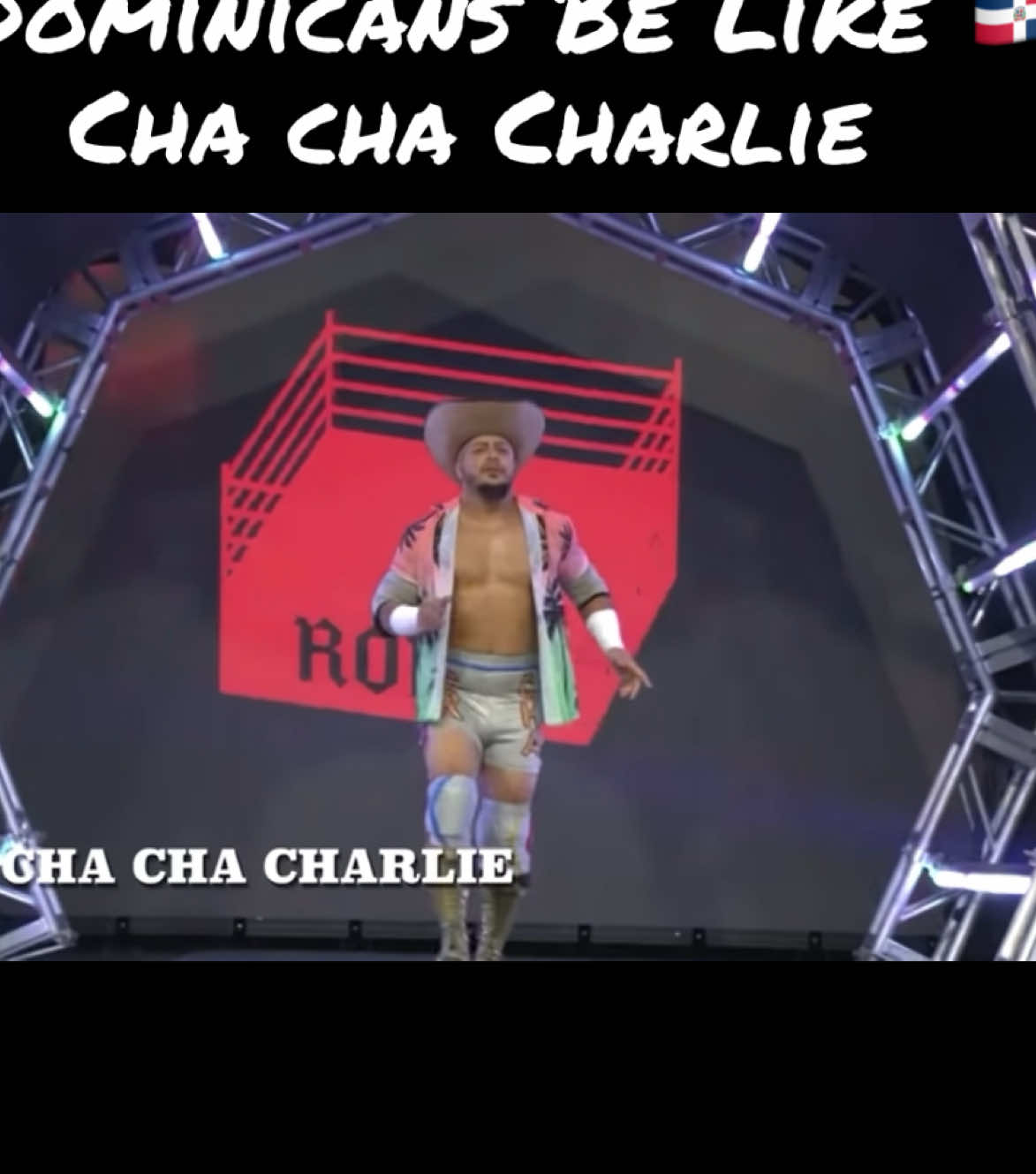 Can’t take #Dominicans anywhere. Cha Cha Charlie making his entrance against @real1 for #4thRope #wrestling in #Chicago Full Match on #YouTube - HEELS HAVE EYES III: STEEL PRAYING 