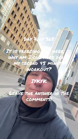 Day 7 of 365.  Why am I out here? #genx #over50ontiktok #dad #mensupportingmen #75hard #guyssupportingguys #veteranssupportingveterans #menover50 