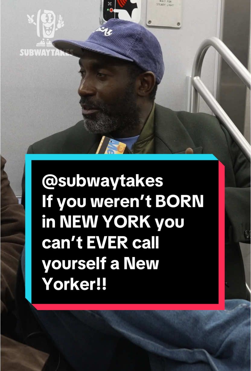 Episode 254: If you weren’t BORN in NEW YORK you can’t EVER call yourself a New Yorker!! Feat Derrick B. Harden 🚋🚋🚋🚋🚋 Hosted by @KAREEM RAHMA Created by Kareem Rahma and Andrew Kuo Shot by @Anthony DiMieri and Thomas Kasem Edited by Tyler Christie Associate producer @Ramy #podcast #subway #hottakes #subwaytakes #interview #nyc #newyorkers