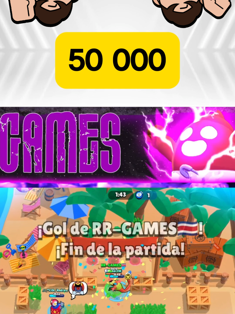 50000 COPAS | DROP LEGENDARIO | BRAWL STARS 🙌  Formo parte del programa de creadores de Supercell  #SupercellCreator #brawlstars #BrawlStars #brawlstarstiktok #bs #brawl #fypp #paratiiiiiiiiiiiiiiiiiiiiiiiiiiiiiii #brawler #brawl_stars #50k #trofeos 