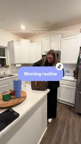 We are back to our normal schedule and I couldn’t be happier! We just need some structure. #morningroutine #morningvlog #morninginmylife #morningmotivation #teachervlog 