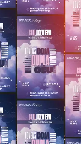 Primeiro CULTO JOVEM 2025!!! A mídia ta on✨☁️#cultojovem #cidadaosdosceus #midiaigrejas #oceueomeular #fyp #chamadaculto