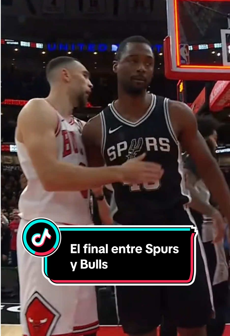 Final de alarido entre Spurs y Bulls 🔥🏀 . . #NBA #TikTokDeportes #spurs #bulls #wembanyama 