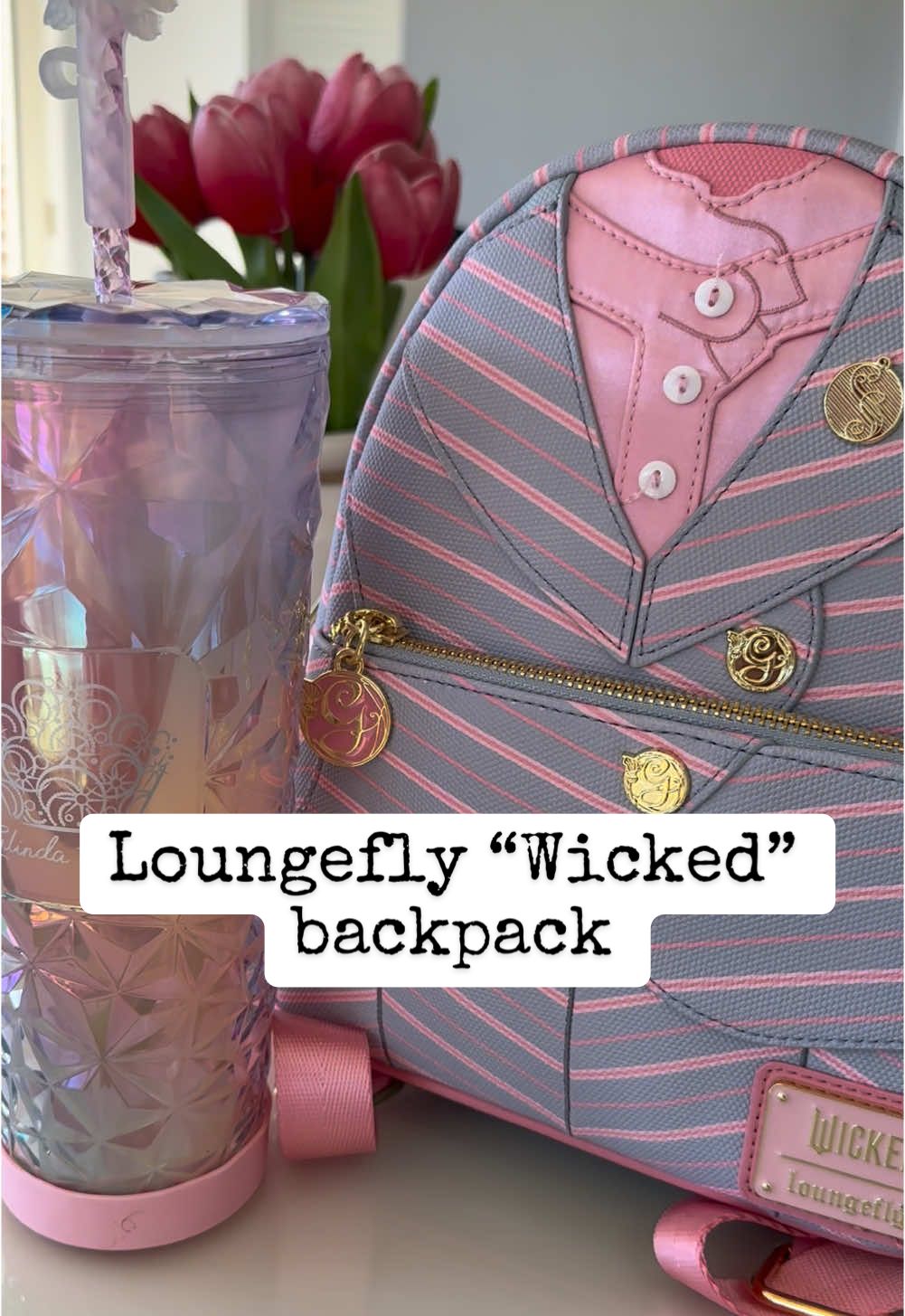 @Loungefly @Wicked Movie @arianagrande @Starbucks @BoxLunch #wicked #wickedmerch #Love #backpack #loungefly #pink #statbucks #cute #giftideas #wickedgiftideas #minibackpack #glindathegoodwitch #glinda #galinda 