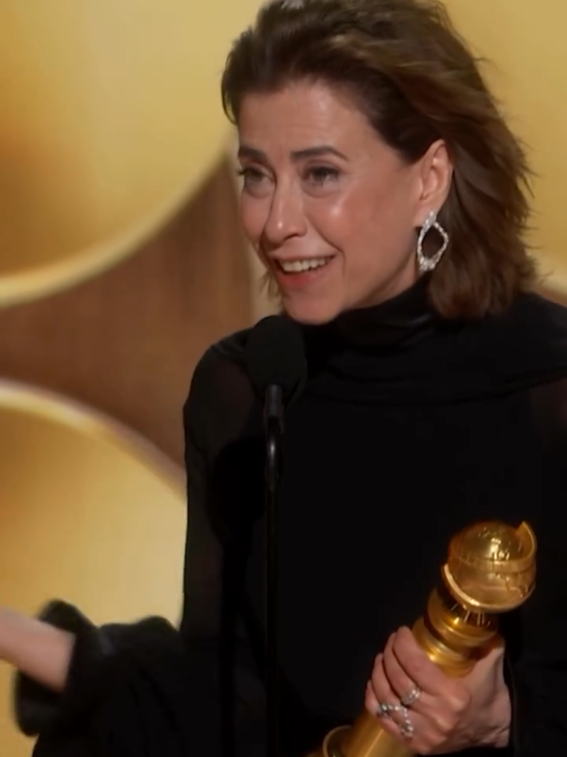 Fernanda Torres Winner of Best Female Actor – Motion Picture – Drama at @Golden Globes  for I’m Still Here!  #GoldenGlobes #FernandaTorres #imstillhere 