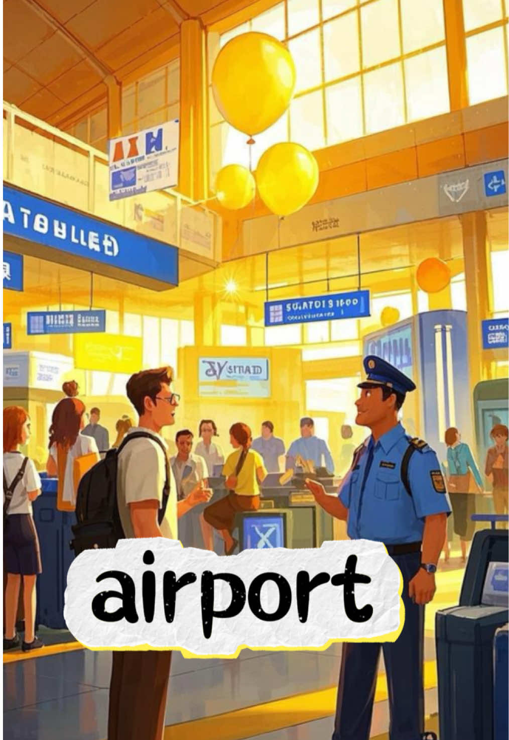 Airport conversations #learnchinese #Chinese conversation #mandarin #situationdialogue #studychinese #chinesetalk #airport 