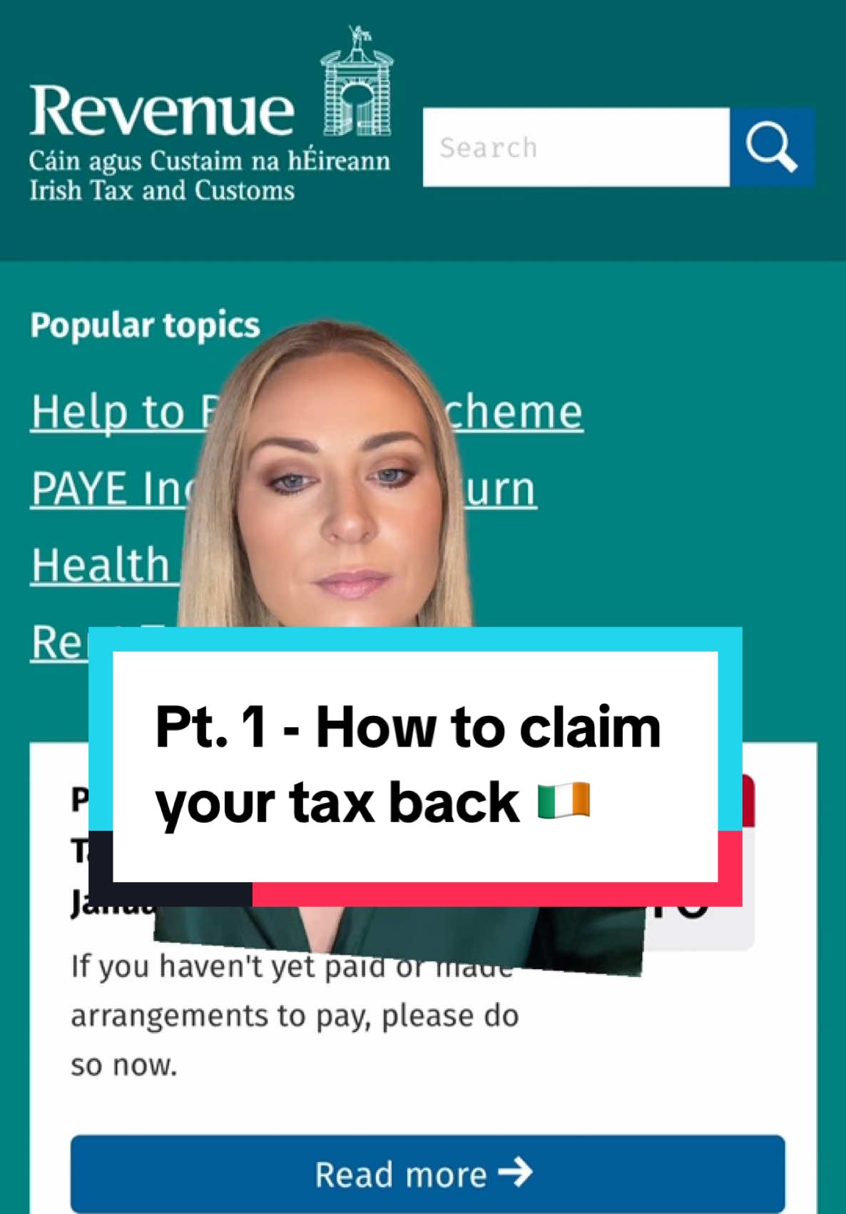 #part1 Here’s how to claim back your tax from Revenue! #Tax #RevenueIreland #irish #finance #cash #2025 #financialplanning #employee #workers #revenue #paye #ireland #series 🇮🇪