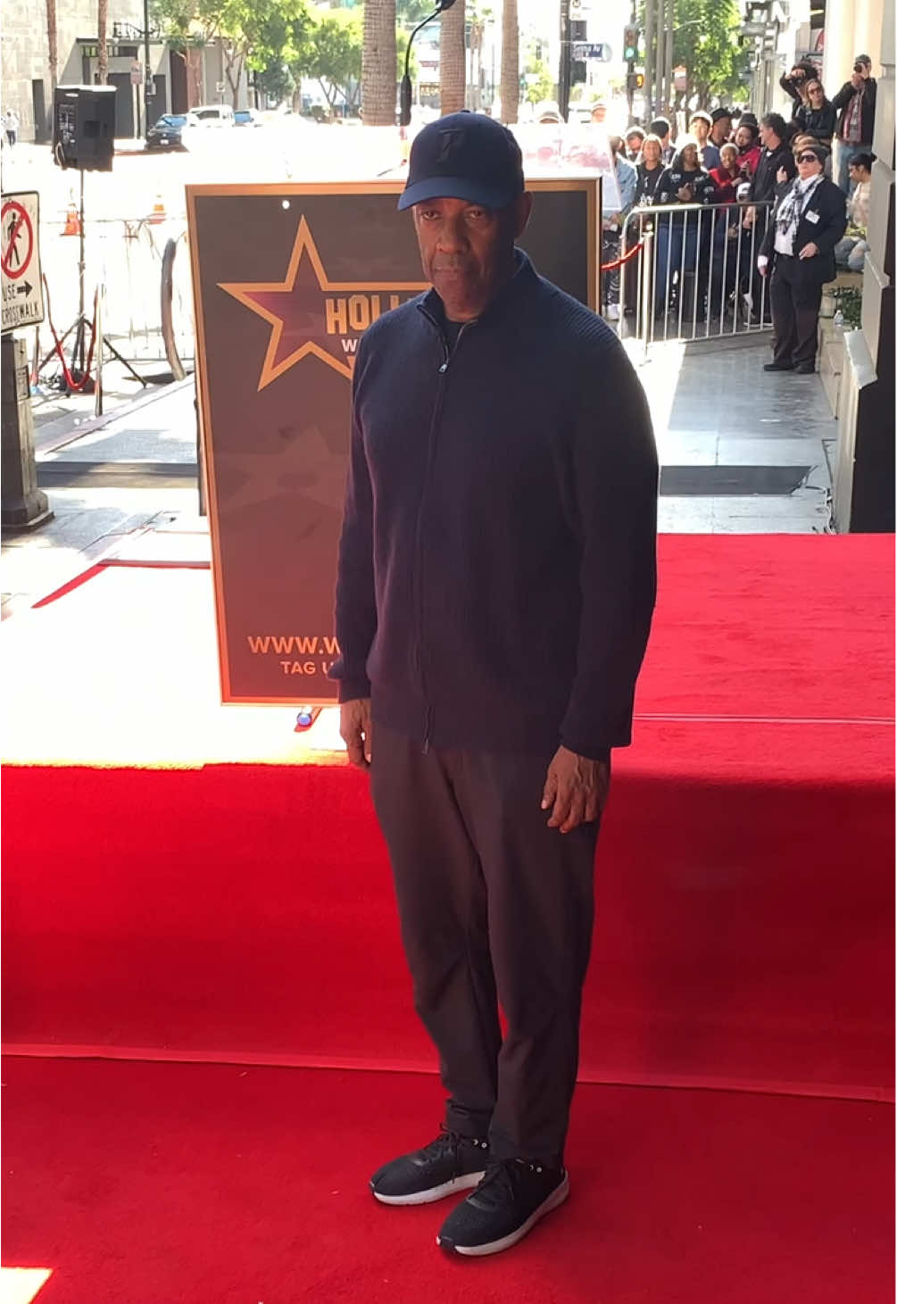 #denzelwashington #wof #hollywoodwalkoffame 