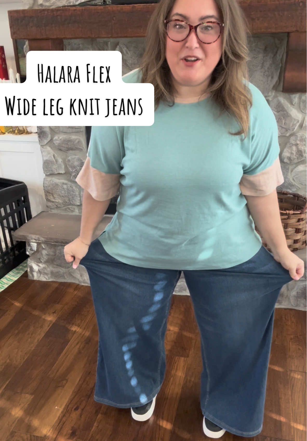 Halara Flex Wide Leg Jeans @Halara #halara #halarajeans #halaramagicjeans #jeans #plussize #plussizejeans #pullonjeans #widelegjeans #giftedcollab #ttsdelightnow #treasurefinds  #ttsstarcreator #giftguide #tiktokshopcreatorpicks #ttslevelup