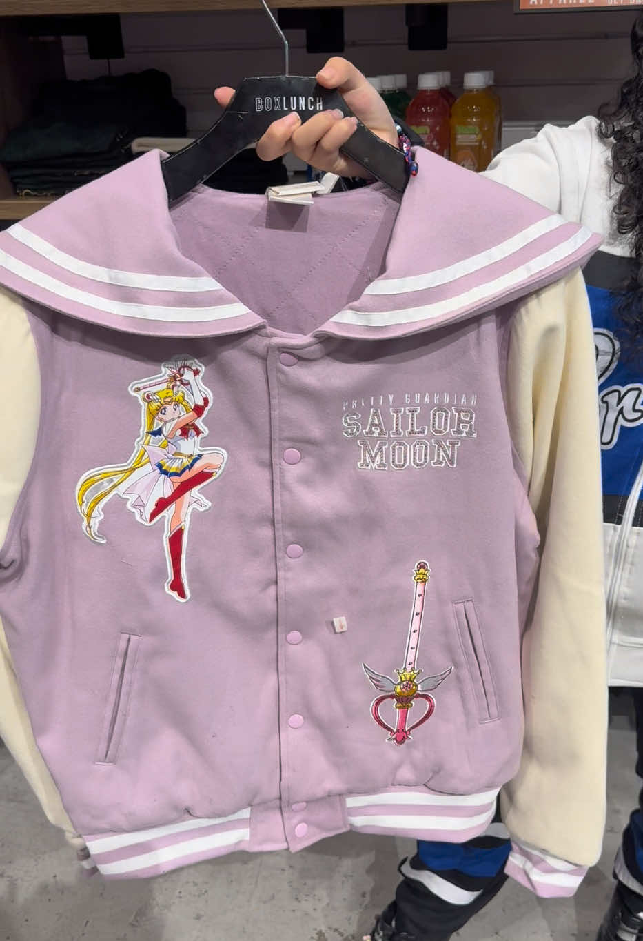 The cutest jacket we found @BoxLunch definitely a must have! #sailormoon #boxlunchgifts #sailormoonvibes