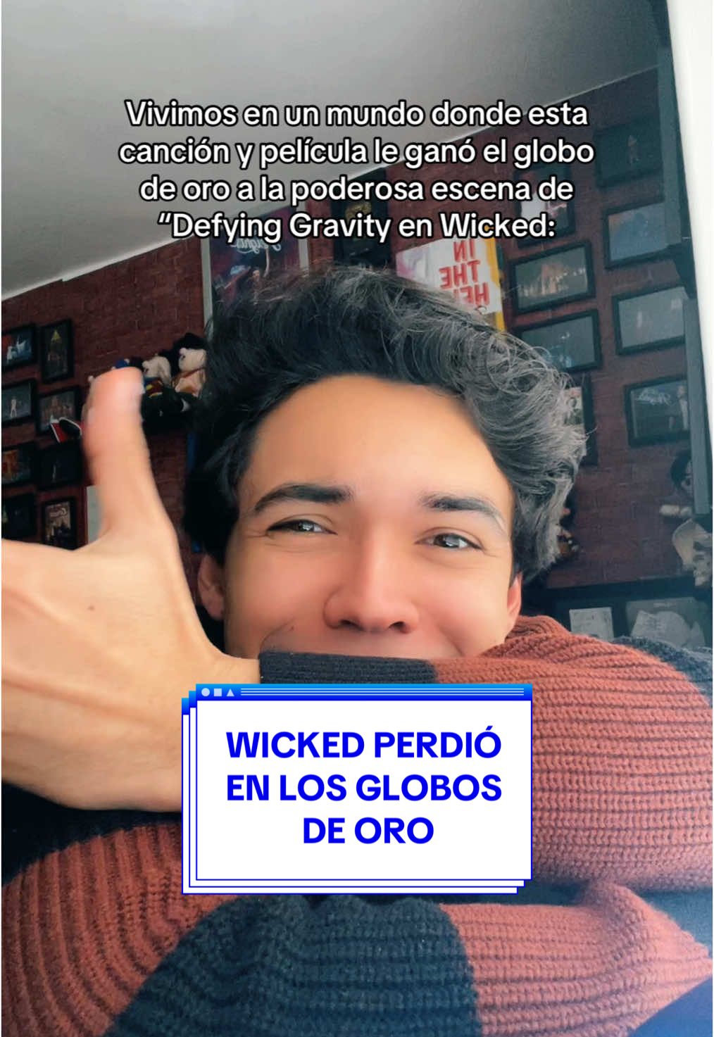 … #broadway #teatromusical #musical #parati #theatrekids #fyp #musicales #humor #comedia #cine #peliculas #emiliaperez #wickedmovie #wickedmusical #wicked #goldenglobes #globosdeoro 