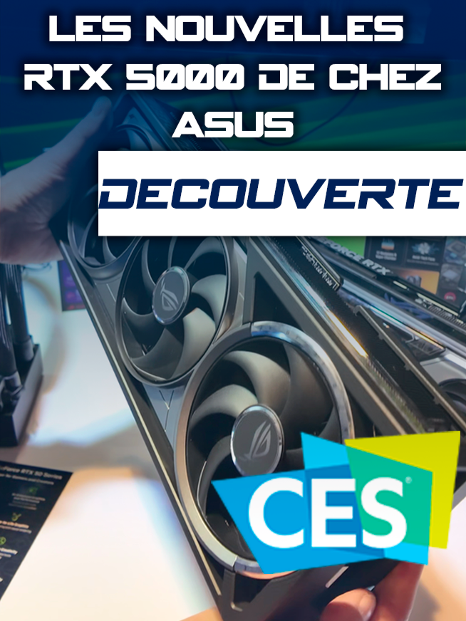 RTX 5090 ASTRAL #Asus #CES2025 #asusrog #rtx5090 #nvidia #rtx  #gametok #pcgaming  @asus_rog_fr @asusfrance #hardware #pc