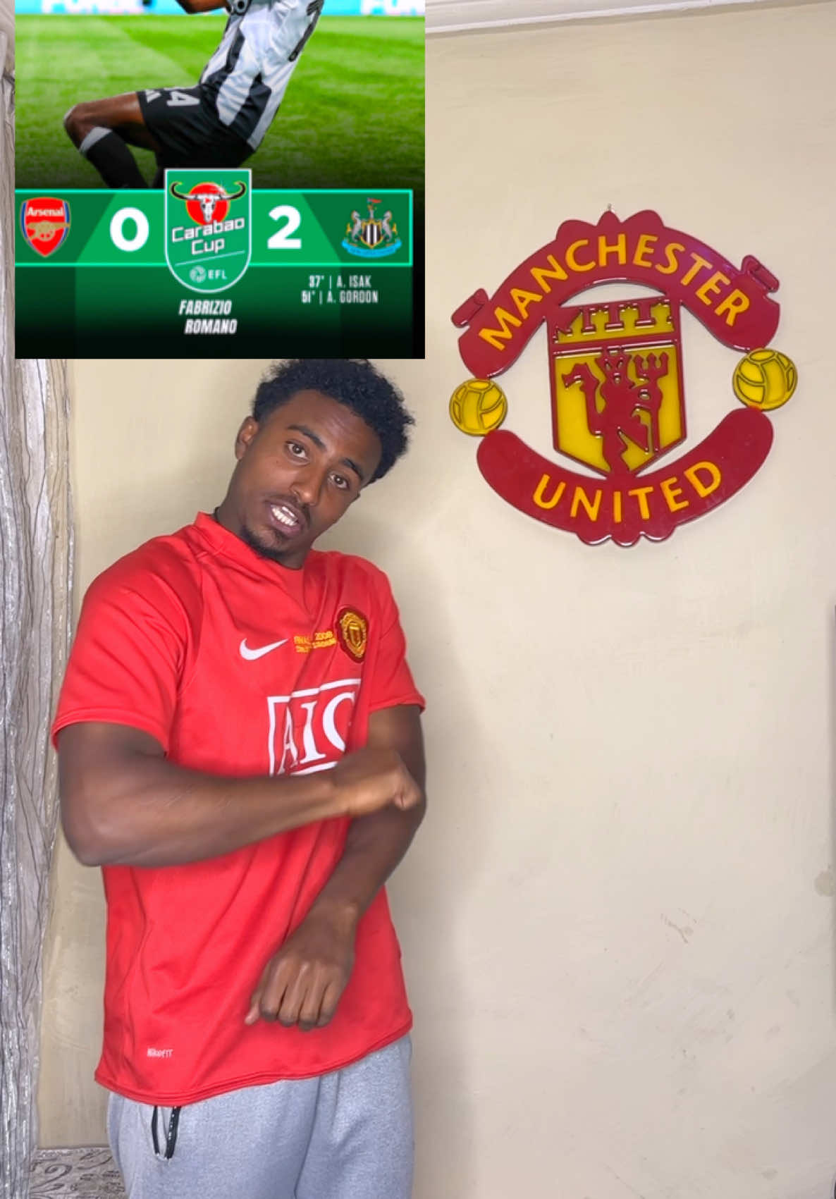 🤣🤣🤣@Nardiance new account  #nardiance #footballtiktok #arsenal #manchesterunited #fyp #ethiopian_tik_tok 