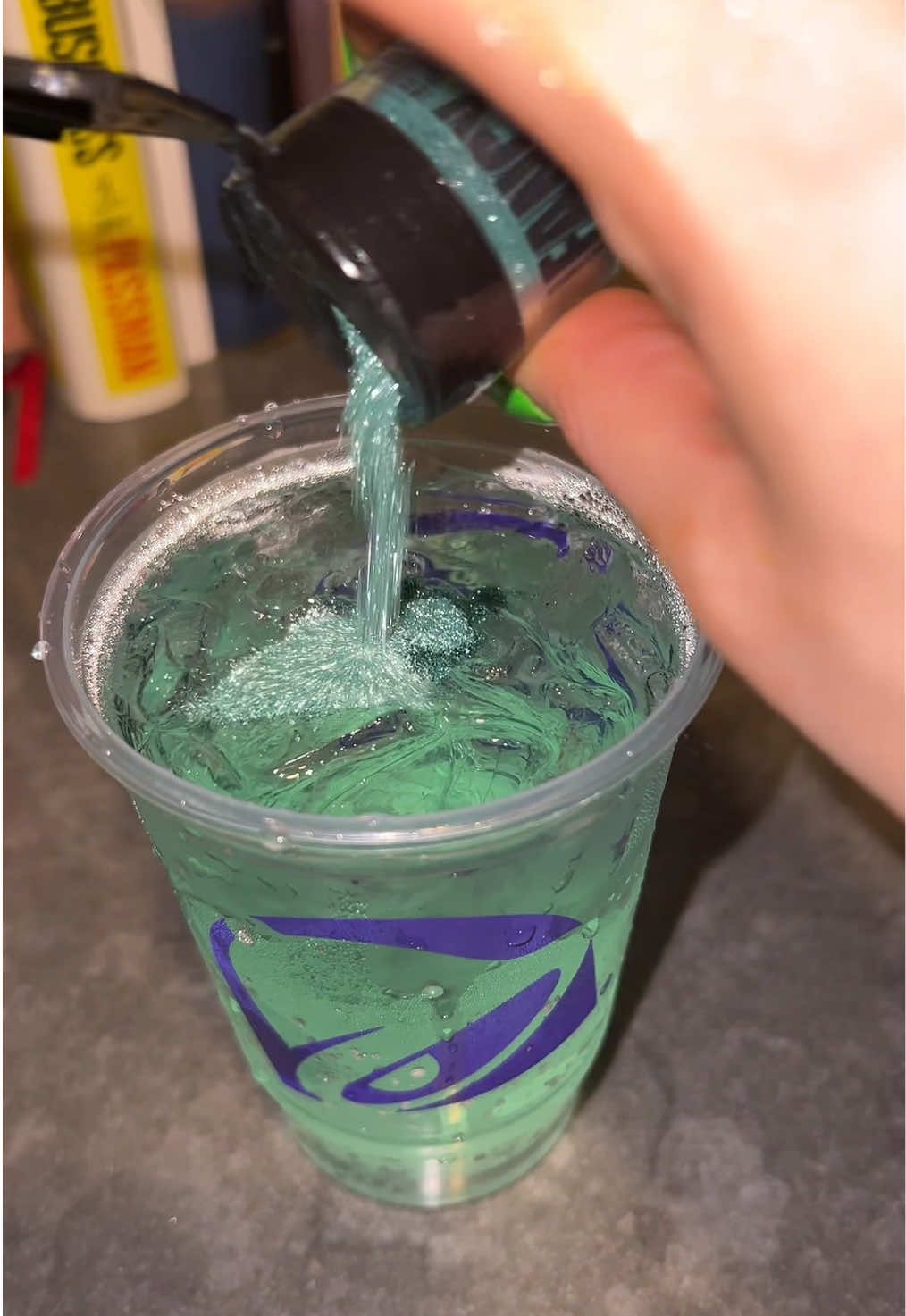 who’s thirsty for pretty baja blast? ✨