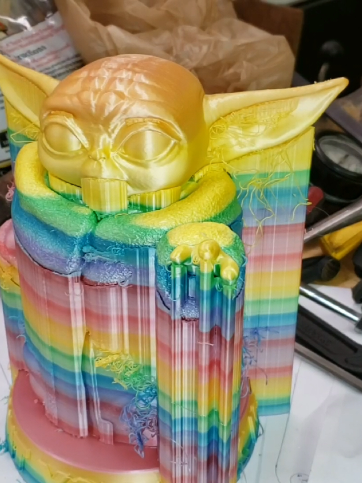 3d Printing a Baby Yoda