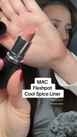 New MAC Cosmetics Fleshpot Lipstick and Lipliner in Cool Spice @MAC Cosmetics USA @maccosmetics #maccosmetics #fleshpot #lipstick #coolspicelipliner #lipcombo #creatorsearchinsights 
