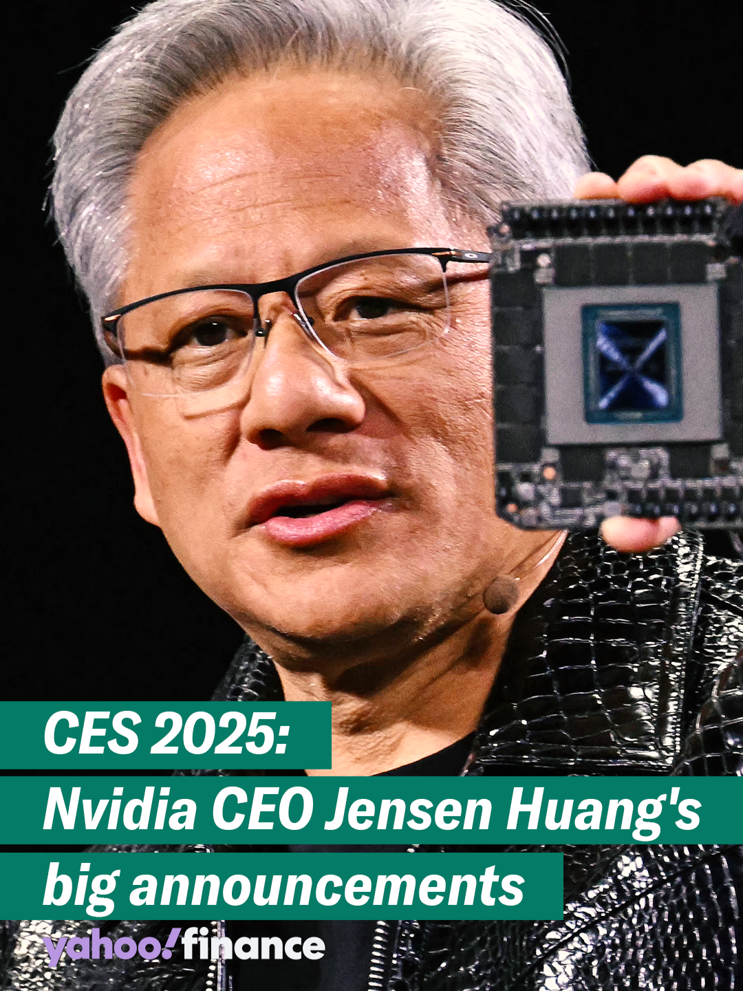 Nvidia CEO Jensen Huang's big announcements at CES 2025 #nvidia #jensenhuang #projectdigits #ai #supercomputer #robotics #chatgpt #nvidiastock #thor #blackwell #chip #techtok #technology #icymi #ces #ces2025