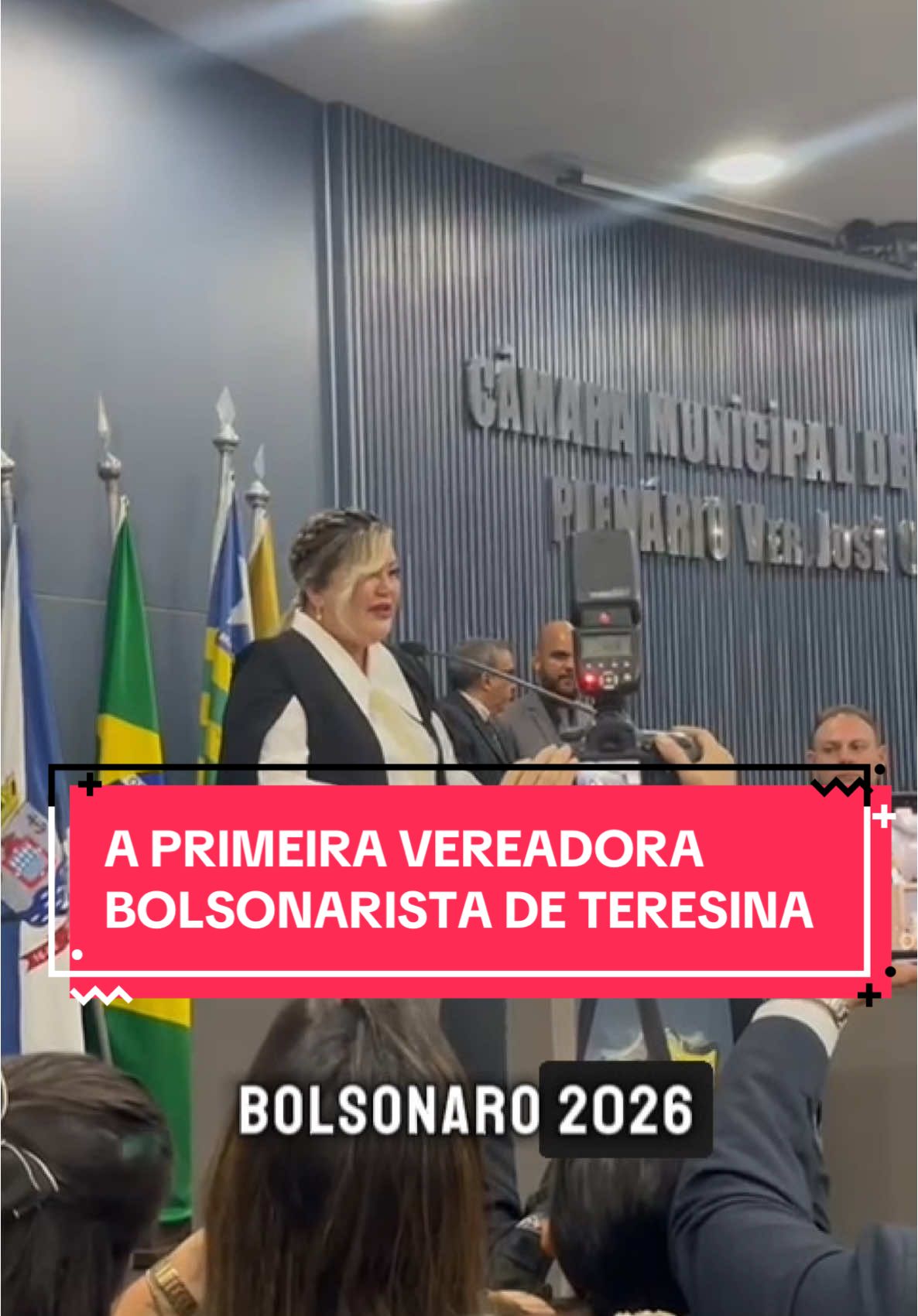 A PRIMEIRA VEREADORA BOLSONARISTA DE TERESINA #bolsonaro #samanthacavalca #teresina #bolsonaristas 