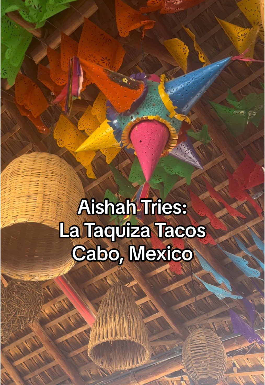 Quick, cheap & tasty — add this taco spot to your list of places to try!  #AishahTries #CaboAdventures #TacoLovers #TravelEats #LetsTry 