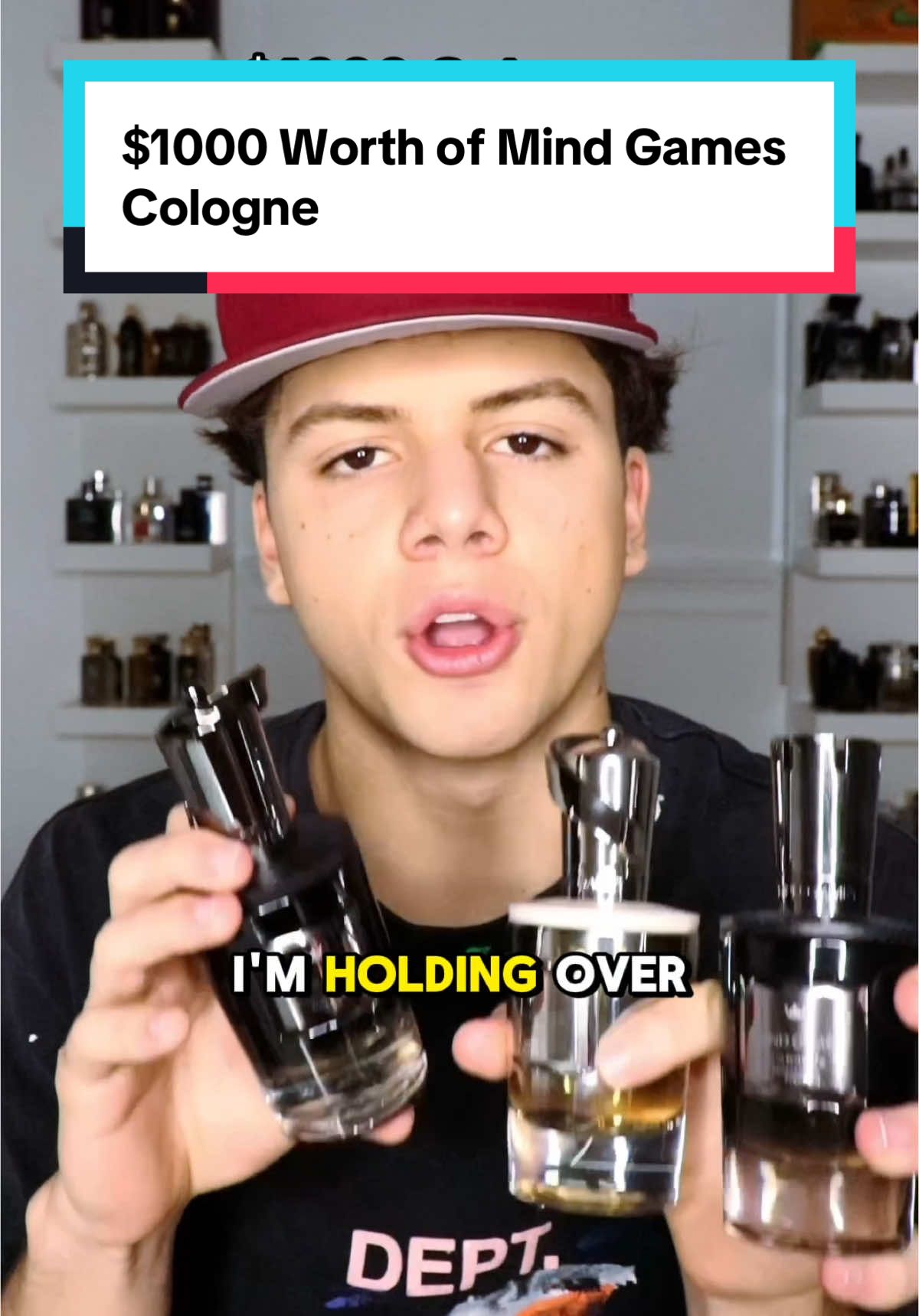 Rating $1000 worth of Mind Games Cologne #perfumekidd #cologne #fragrancetiktok #fragrancetok #fragrances #viralvideo #fyp 