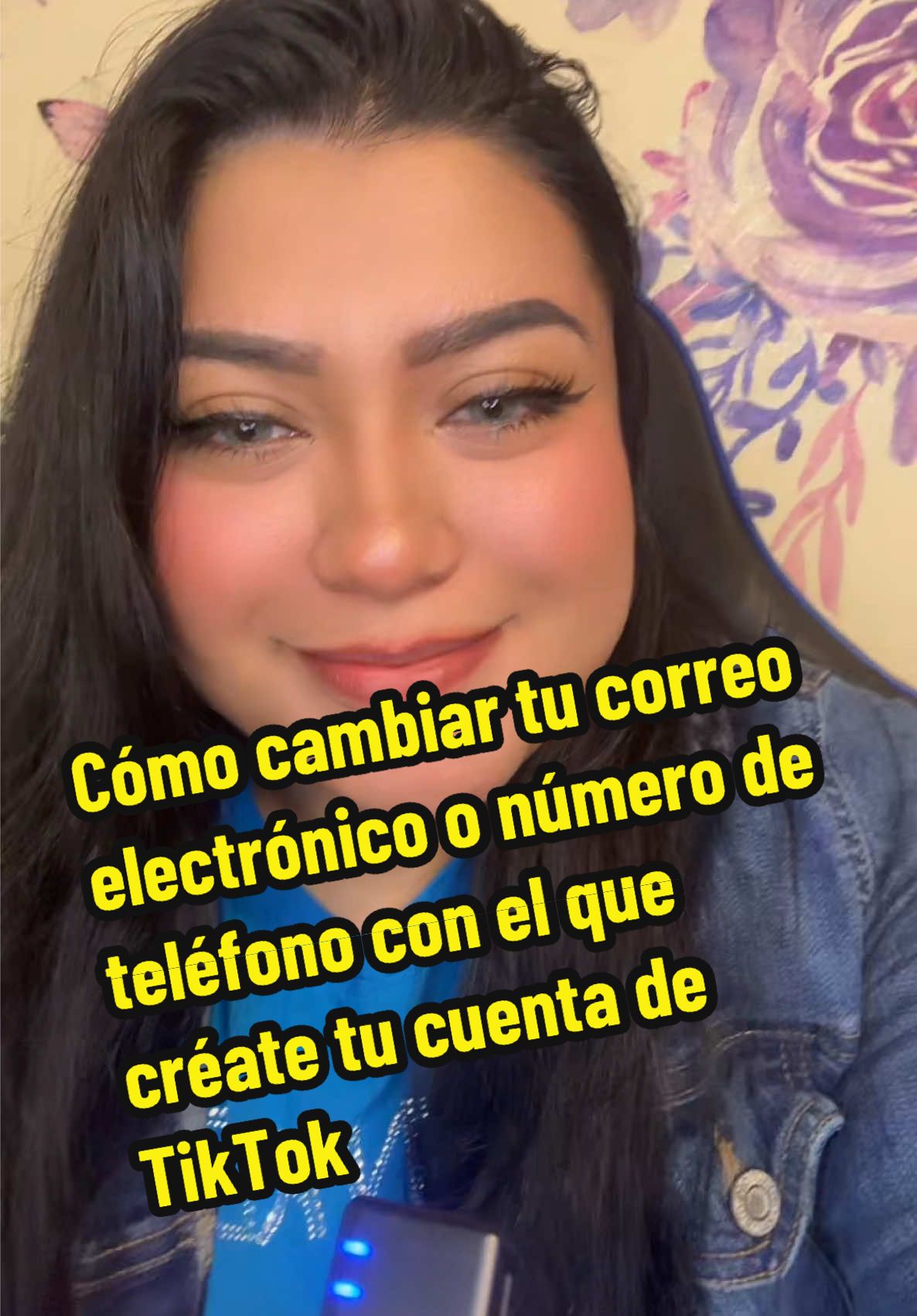 Cómo cambiar tu correo electrónico o tu número de teléfono con el que creaste tu cuenta de TikTok.                     #tipsdetiktok #AprendeEnTikTok 