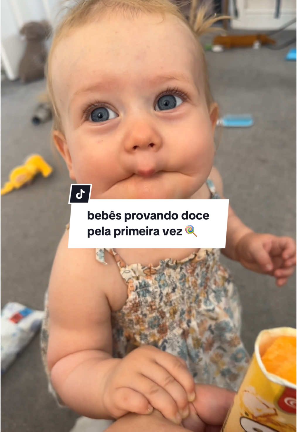 Bebês comendo doce pela primeira vez 🍭🤯 As reações são as melhores 😂 #crianças #filhos #doces #videos #humorbrasil